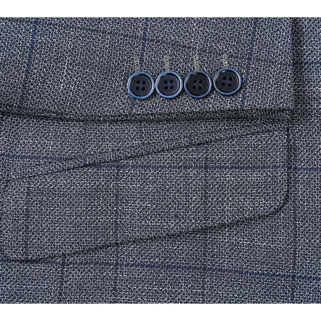 294-20 Gray Men's Slim Fit Blazer